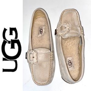 UGG cream suede Thelma Mocs